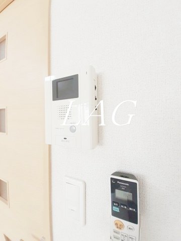 セキュリティ　モニター付きインターフォンです。
