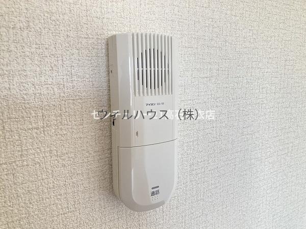 セキュリティ　インターホン！