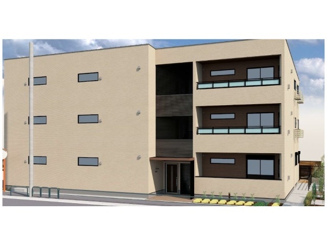 建物外観　完成予想図