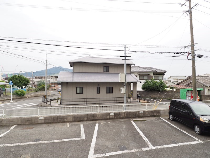 眺望　バルコニーからの眺望です。