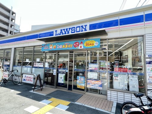コンビニ　ローソン 北田辺二丁目店（コンビニ）まで633m