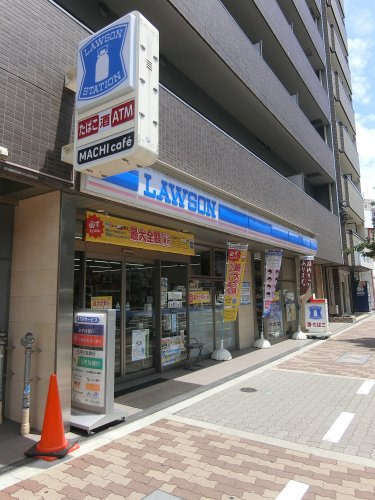 コンビニ　ローソン大阪城北詰駅前店（コンビニ）まで4m