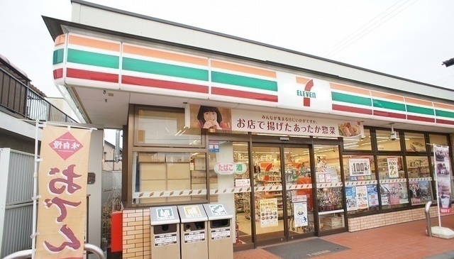 コンビニ　セブンイレブン毛呂山岩井店（コンビニ）まで600m