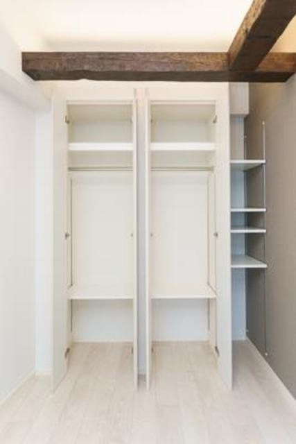 収納　同タイプの別部屋の写真です
