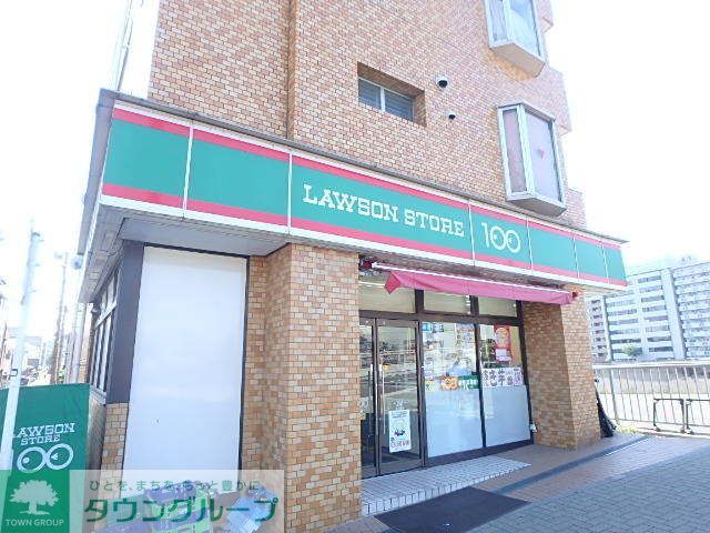 コンビニ　ローソンストア100鶴見仲通店（コンビニ）まで370m
