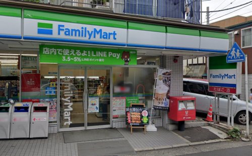 コンビニ　ファミリーマート 横浜蒔田店（コンビニ）まで415m