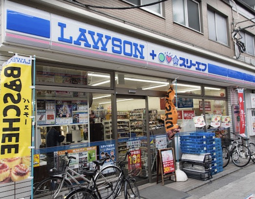 コンビニ　ローソン・スリーエフ中野五丁目店（コンビニ）まで62m
