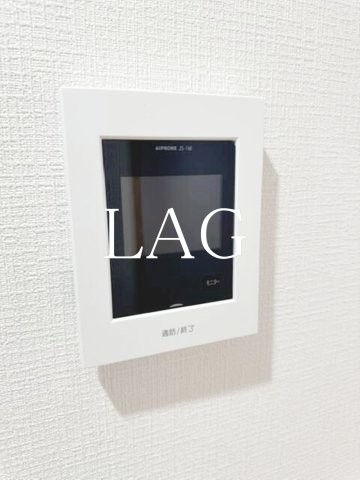 セキュリティ　モニター付きインターフォンです。