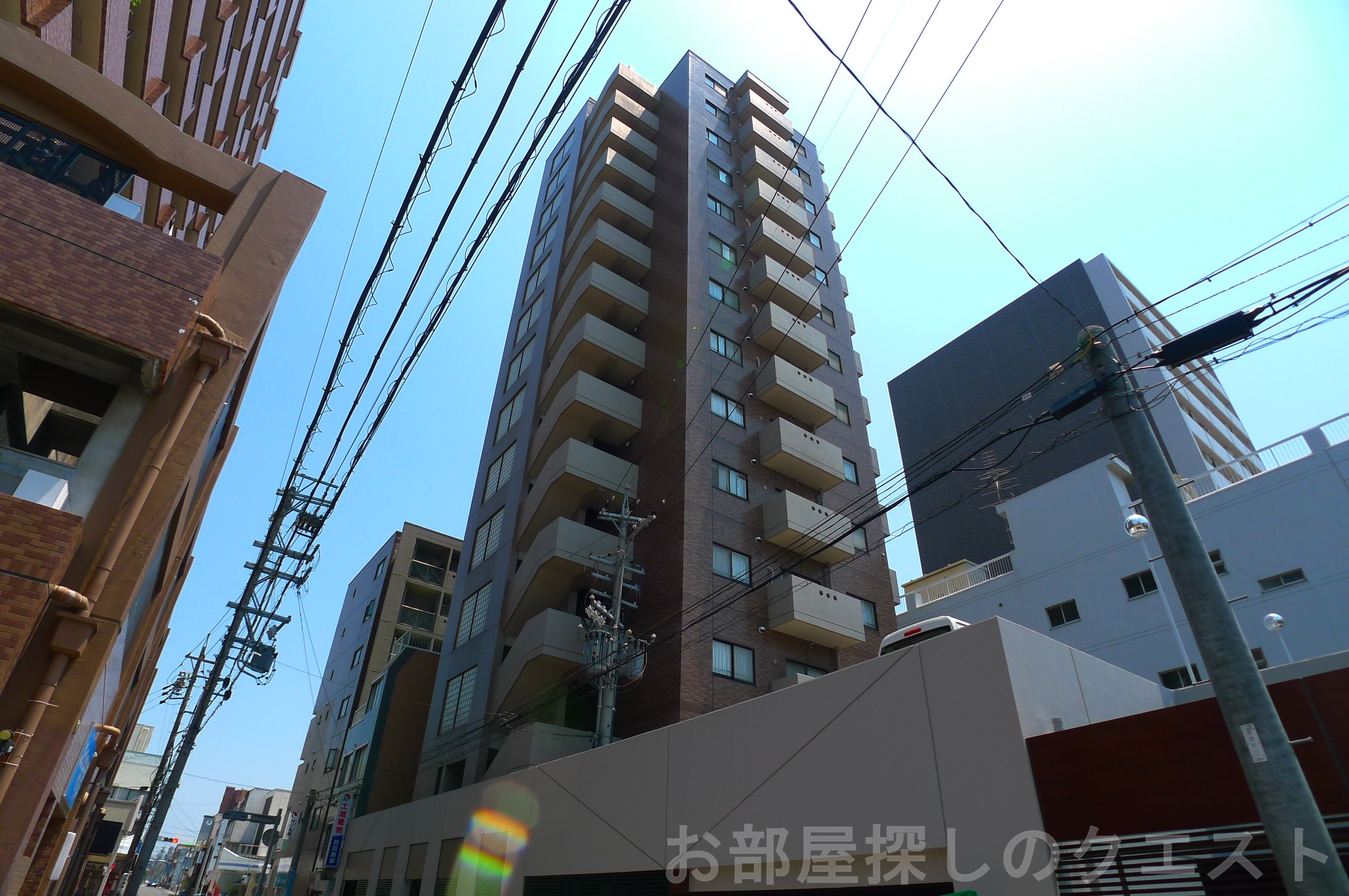 建物外観　オートロック付きマンション☆
