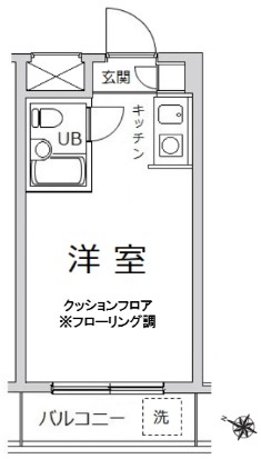 ベルサイユ池上の間取り写真