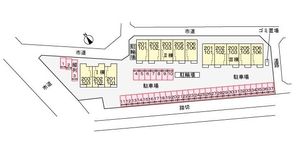 その他　駐車場配置図