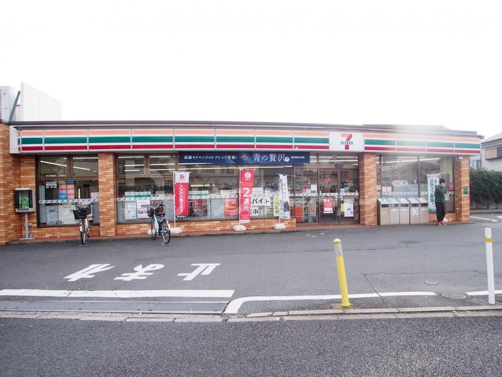 コンビニ　セブン‐イレブン/船橋海神5丁目店（コンビニ）まで490m