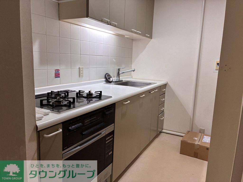 プラムヴィレッジB棟のキッチン写真