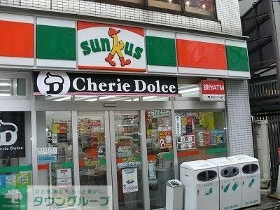 コンビニ　サンクス高円寺梅里店（コンビニ）まで109m
