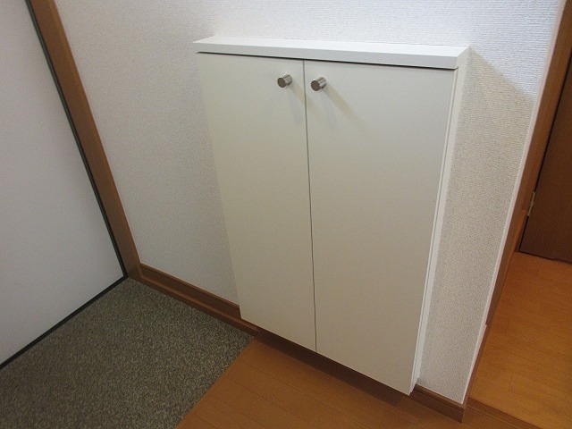 玄関　シューズボックス！