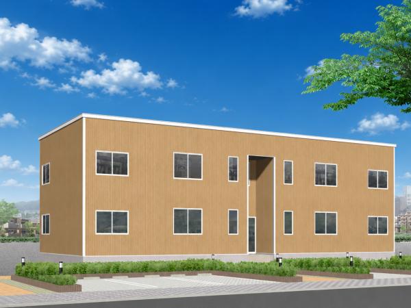 建物外観　完成予定同型タイプ