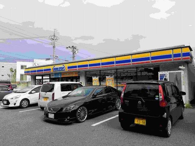 コンビニ　ミニストップ大池店（コンビニ）まで450m
