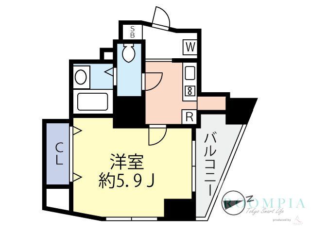 グランヴァン戸越銀座の間取り写真