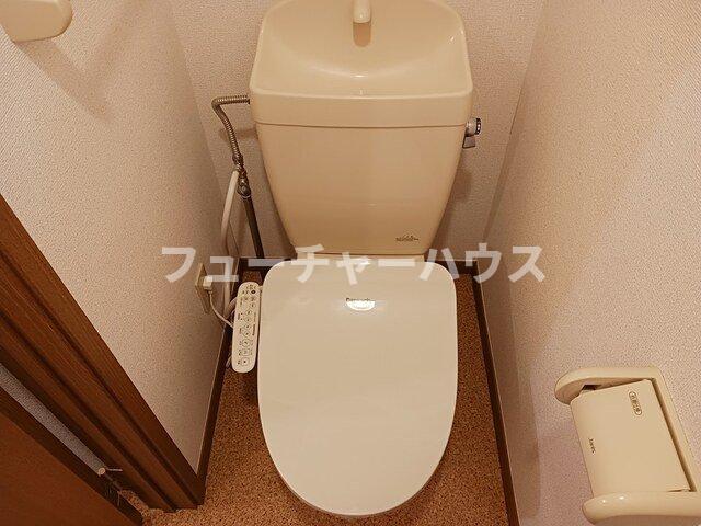 トイレ　ゆったりとした空間のトイレです