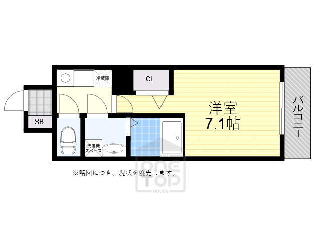S-RESIDENCE千里丘の間取り写真