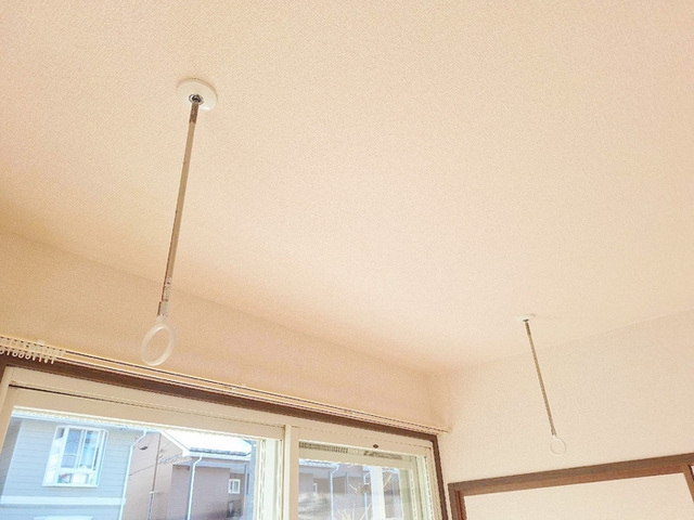 その他設備　室内物干し