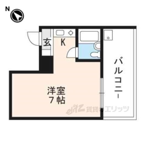 サンナイス浜大津の間取り写真