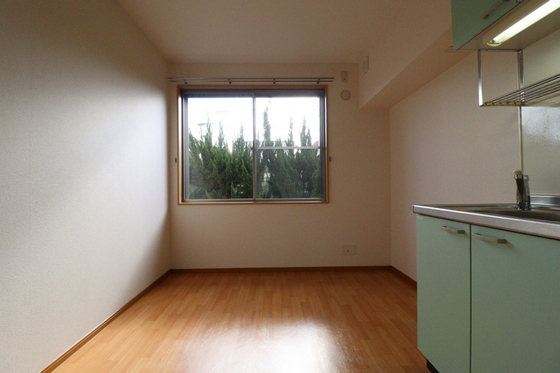 リースランド福島 A棟の居間写真