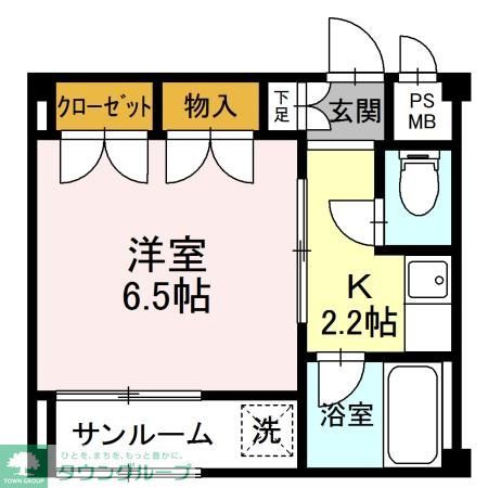 AWAビルの間取り写真
