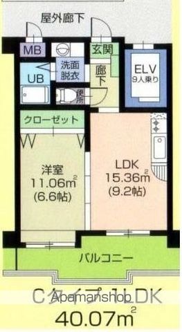 ＪＲ博多南線 博多南駅 徒歩18分 6階建 築23年の間取り写真