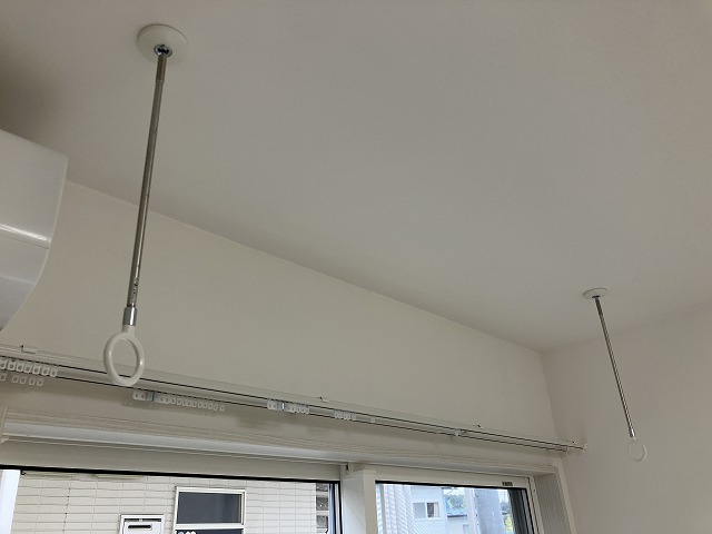眺望　モデル写真使用 室内物干し