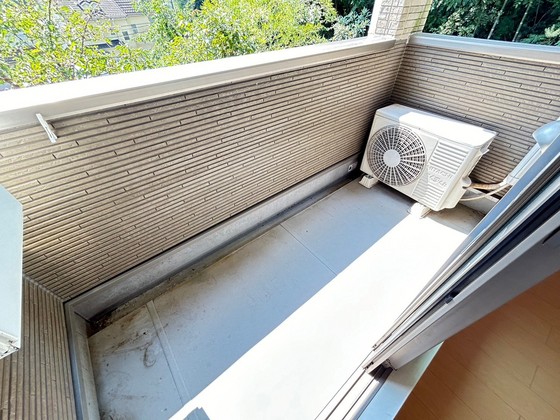 バルコニー　※別部屋の写真です