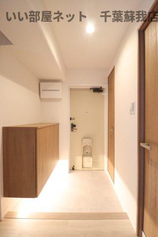 玄関　明るい玄関です