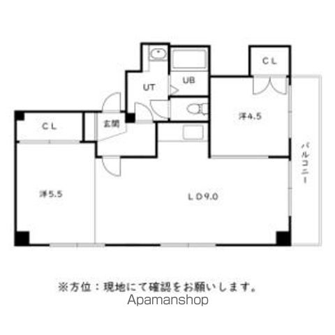 コーポN44の間取り写真