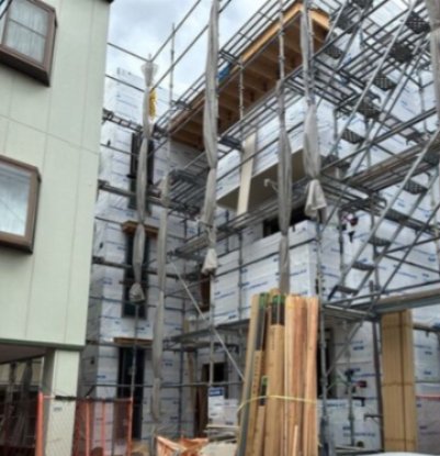 建物外観　建設中です