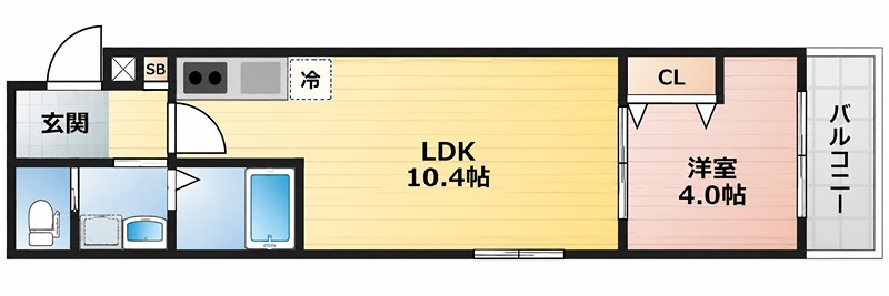 ALEGRIA枚方公園IIの間取り写真