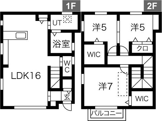 パークフロントの間取り写真