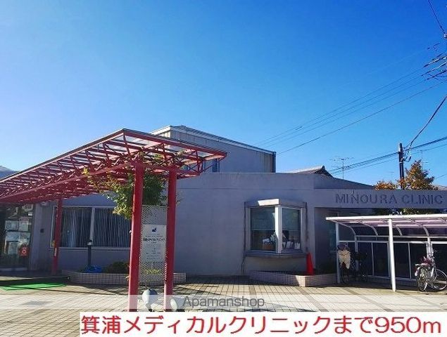 病院　箕浦メディカルクリニック（病院）まで950m