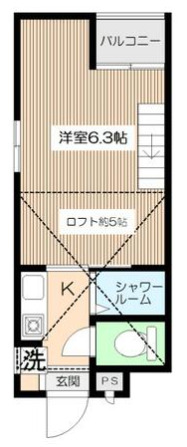 ルミノッソVの間取り写真