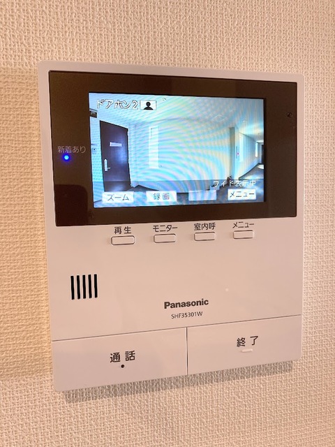 セキュリティ　モニター付インターホン