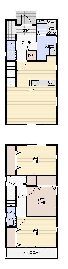 YJパレスの間取り写真