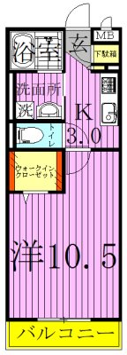 エクセレンスの間取り写真