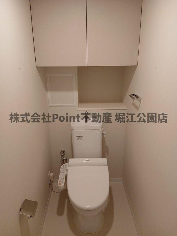 地下鉄長堀鶴見緑地線 松屋町駅 徒歩1分 20階建 築12年のトイレ写真