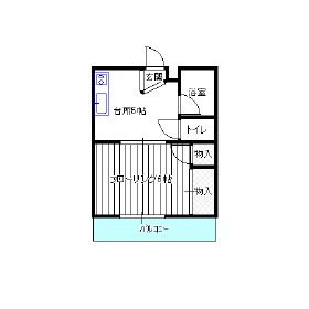 仲ノ瀬ハイムの間取り写真