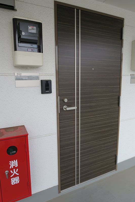 南与野プラザAの玄関写真
