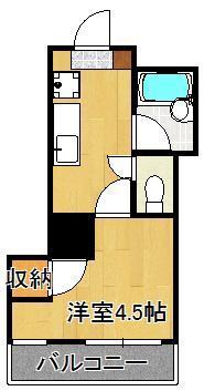 シャトレ白川町の間取り写真
