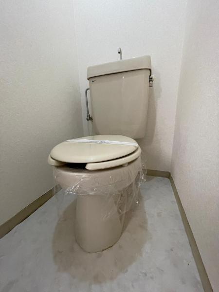 西鉄天神大牟田線 都府楼前駅 徒歩13分 2階建 築36年のトイレ写真