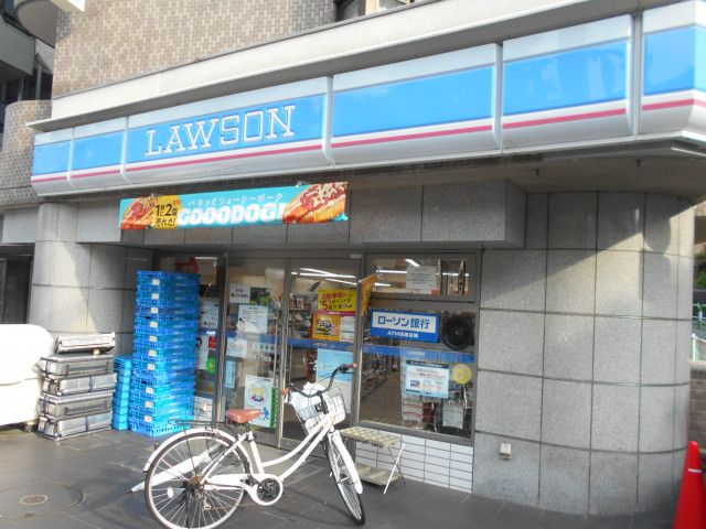 コンビニ　ローソン北新宿一丁目店（コンビニ）まで350m