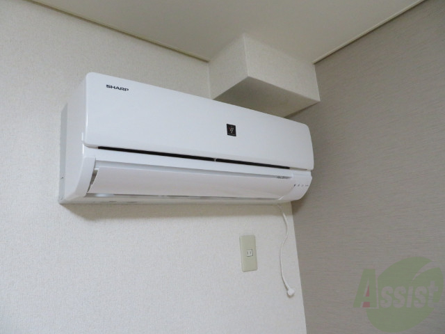その他設備　エアコンが設置されているので、入居日から利用できます。