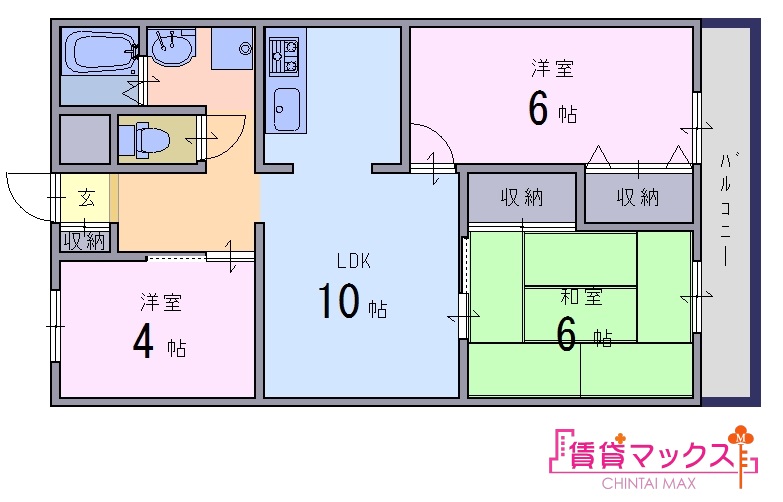 アーバン寿の間取り