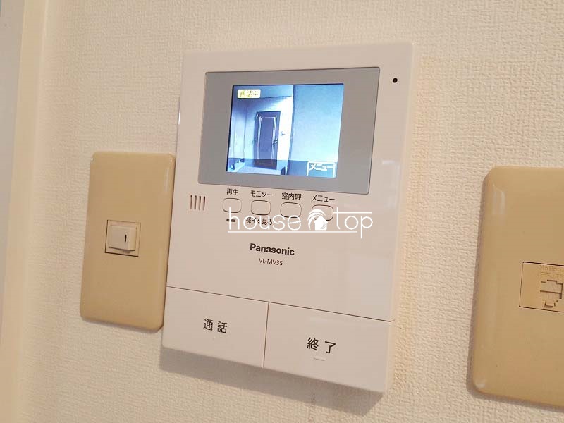 セキュリティ　インターホン完備で急な来客も安心です♪